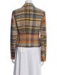 Missoni Wool Plaid Print Blazer