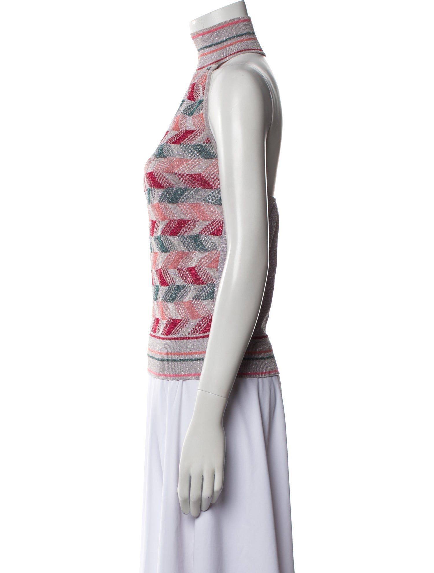 Missoni Printed Halterneck Top