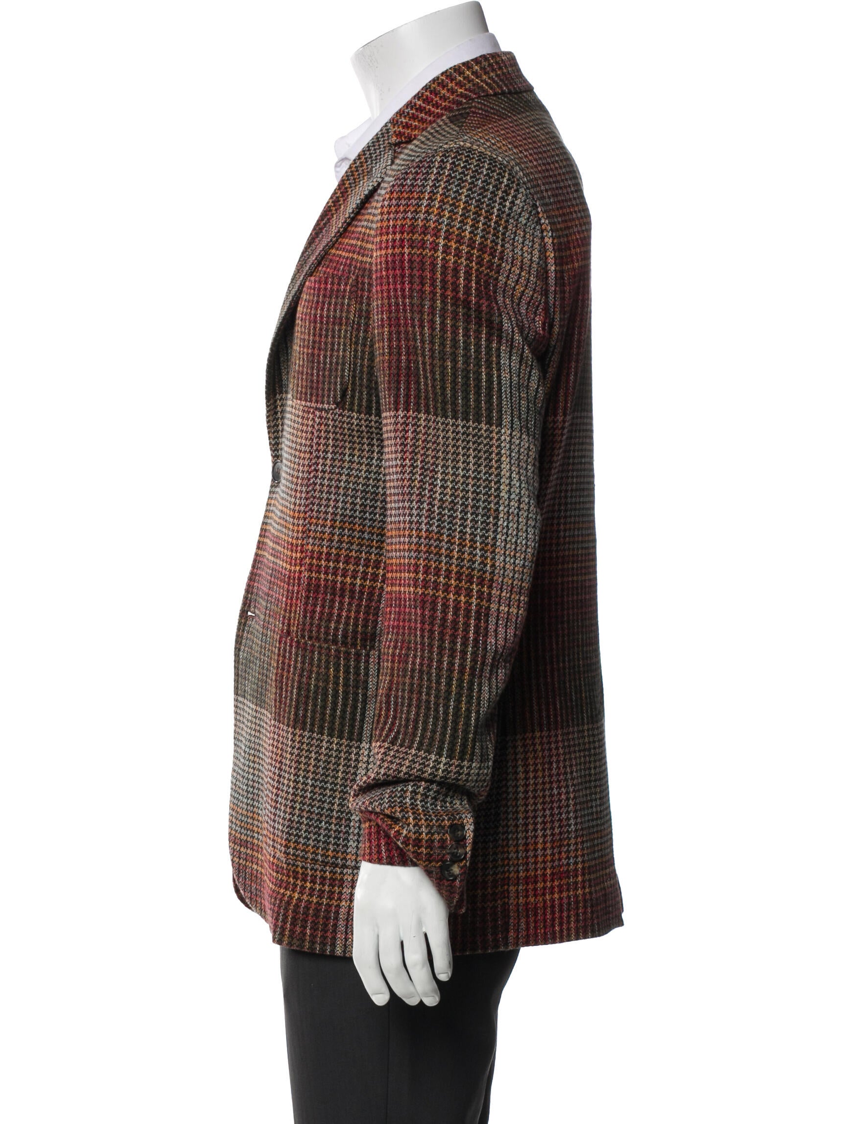 Missoni Houndstooth Print Sport Coat