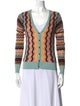 Missoni Printed V-Neck Sweater