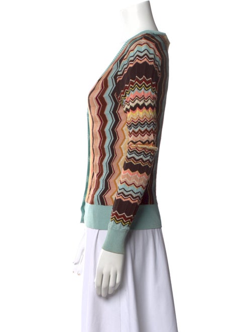 Missoni Printed V-Neck Sweater