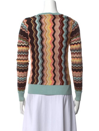 Missoni Printed V-Neck Sweater