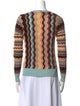 Missoni Printed V-Neck Sweater
