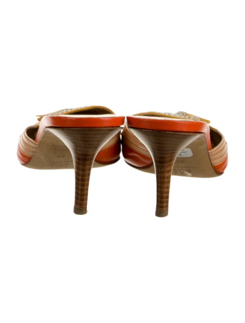 Missoni Leather Printed Mules