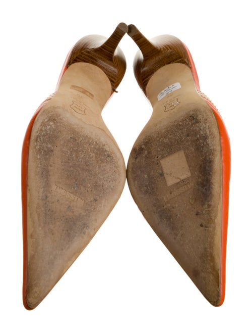 Missoni Leather Printed Mules