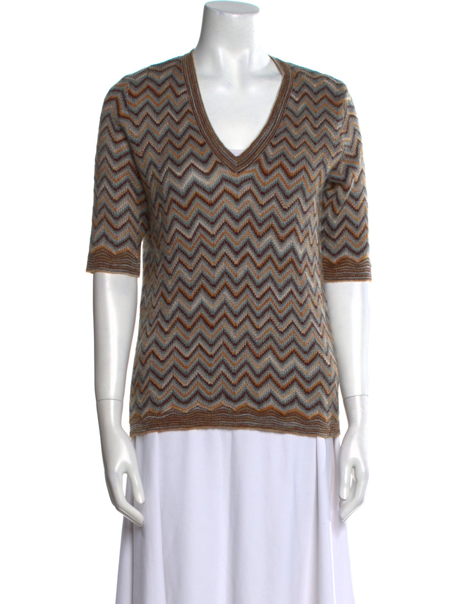 Missoni Mohair Printed Sweater w/ Tags