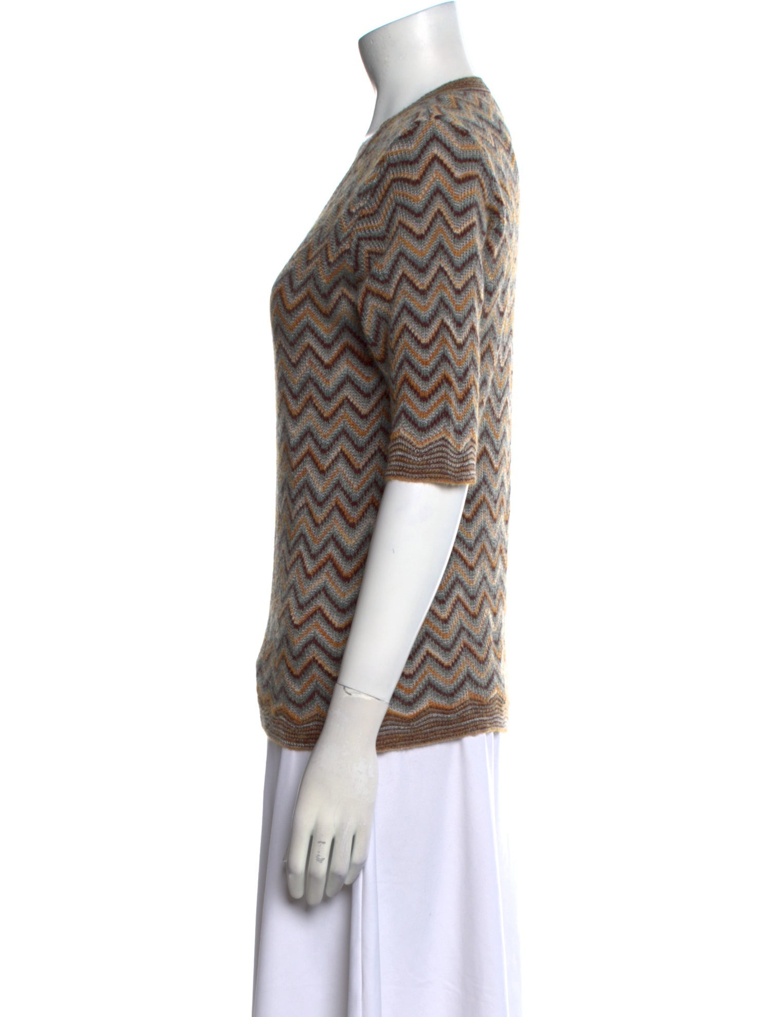 Missoni Mohair Printed Sweater w/ Tags