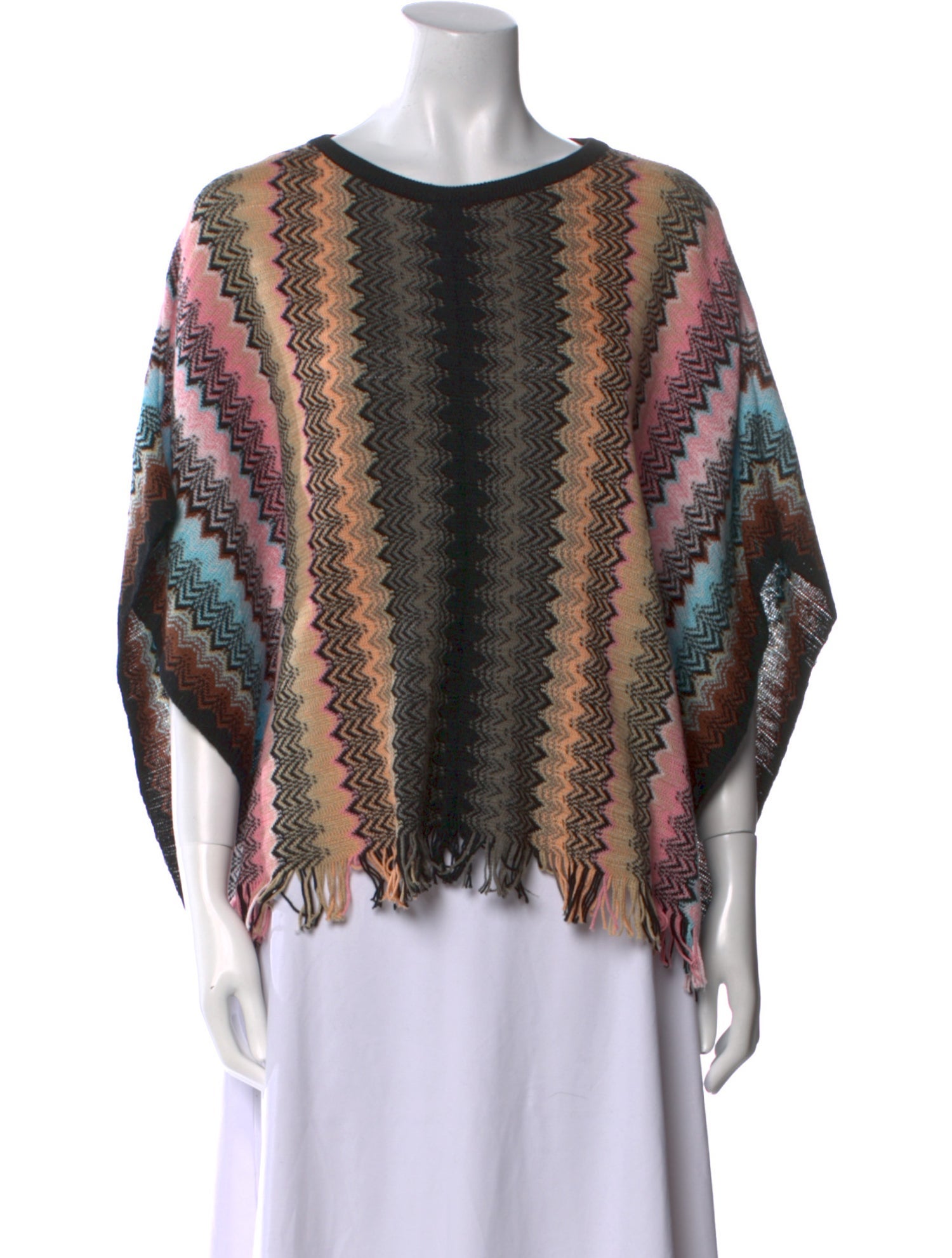 Missoni Printed Bateau Neckline Sweater