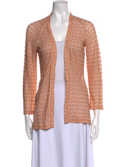 Missoni Printed Open Front Sweater