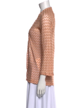 Missoni Printed Open Front Sweater