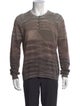 Missoni Tie-Dye Print Crew Neck Henley