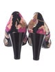 Missoni Velvet Floral Print Pumps