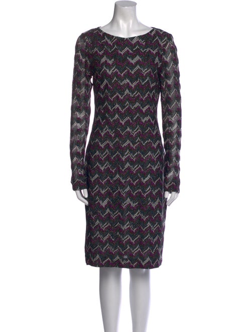Missoni Printed Knee-Length Dress