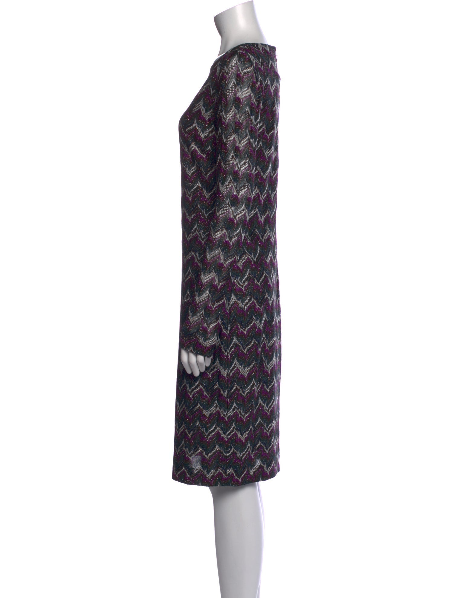 Missoni Printed Knee-Length Dress