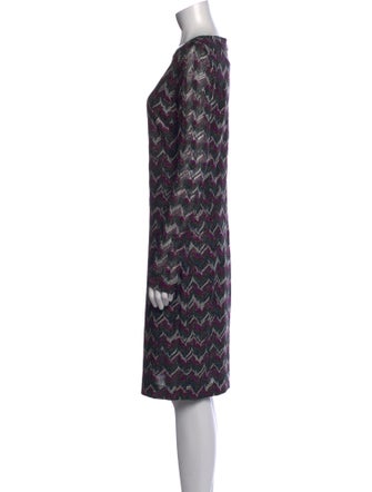 Missoni Printed Knee-Length Dress
