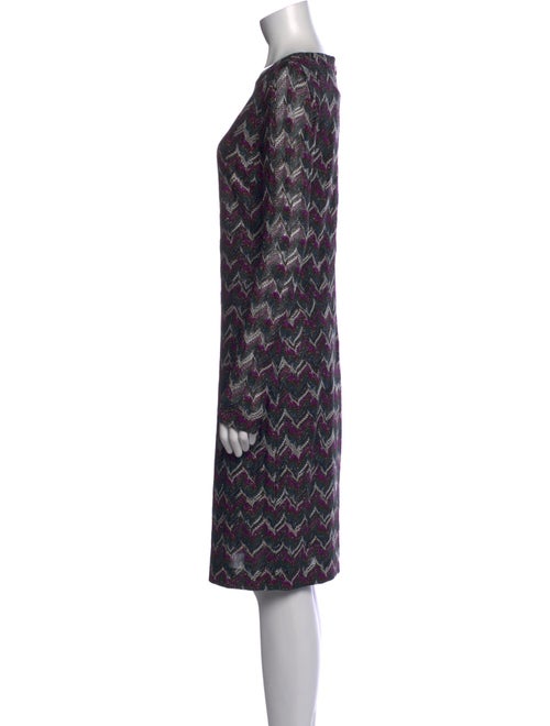 Missoni Printed Knee-Length Dress