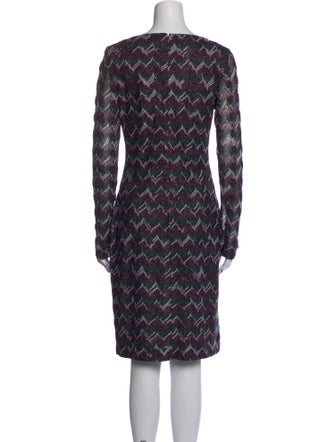 Missoni Printed Knee-Length Dress
