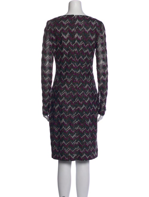 Missoni Printed Knee-Length Dress