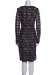 Missoni Printed Knee-Length Dress