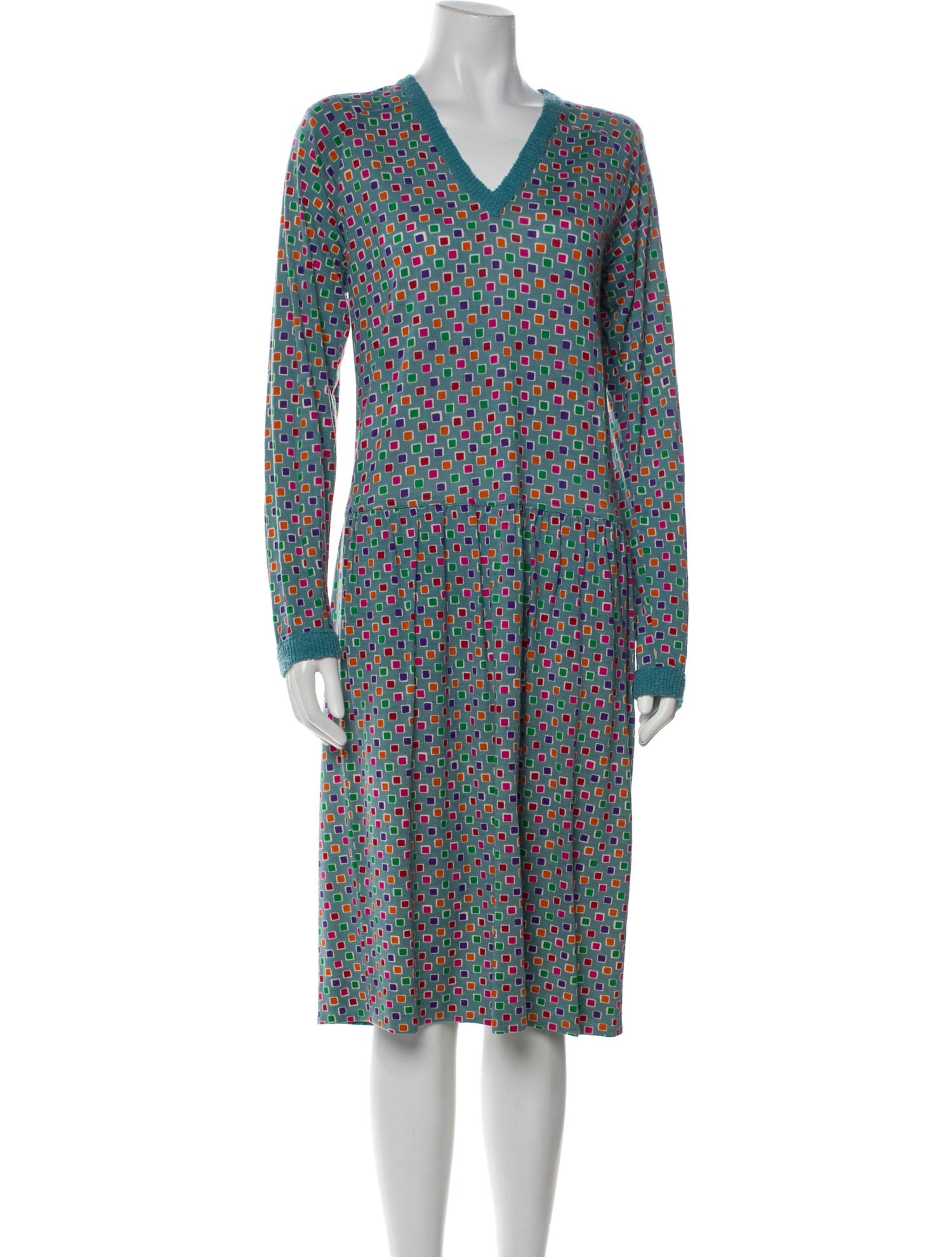 Missoni Wool Midi Length Dress