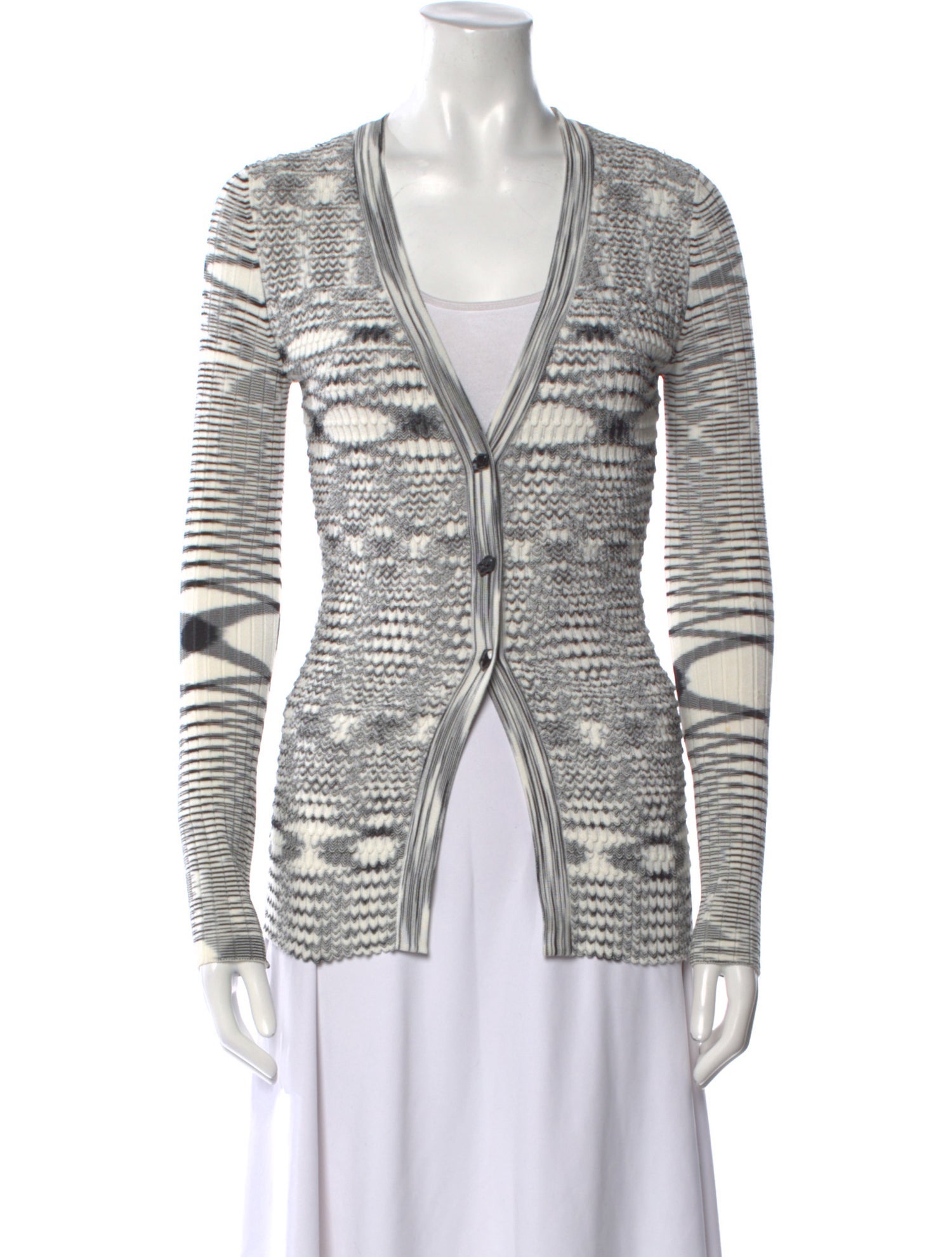 Missoni Striped V-Neck Sweater