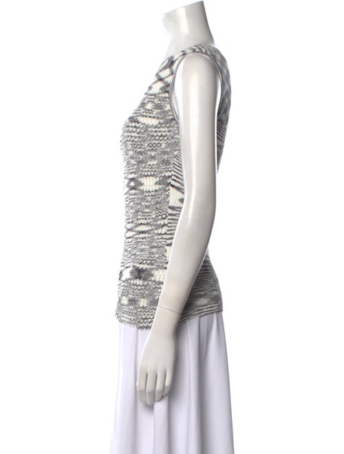 Missoni Striped Scoop Neck Top