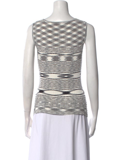 Missoni Striped Scoop Neck Top