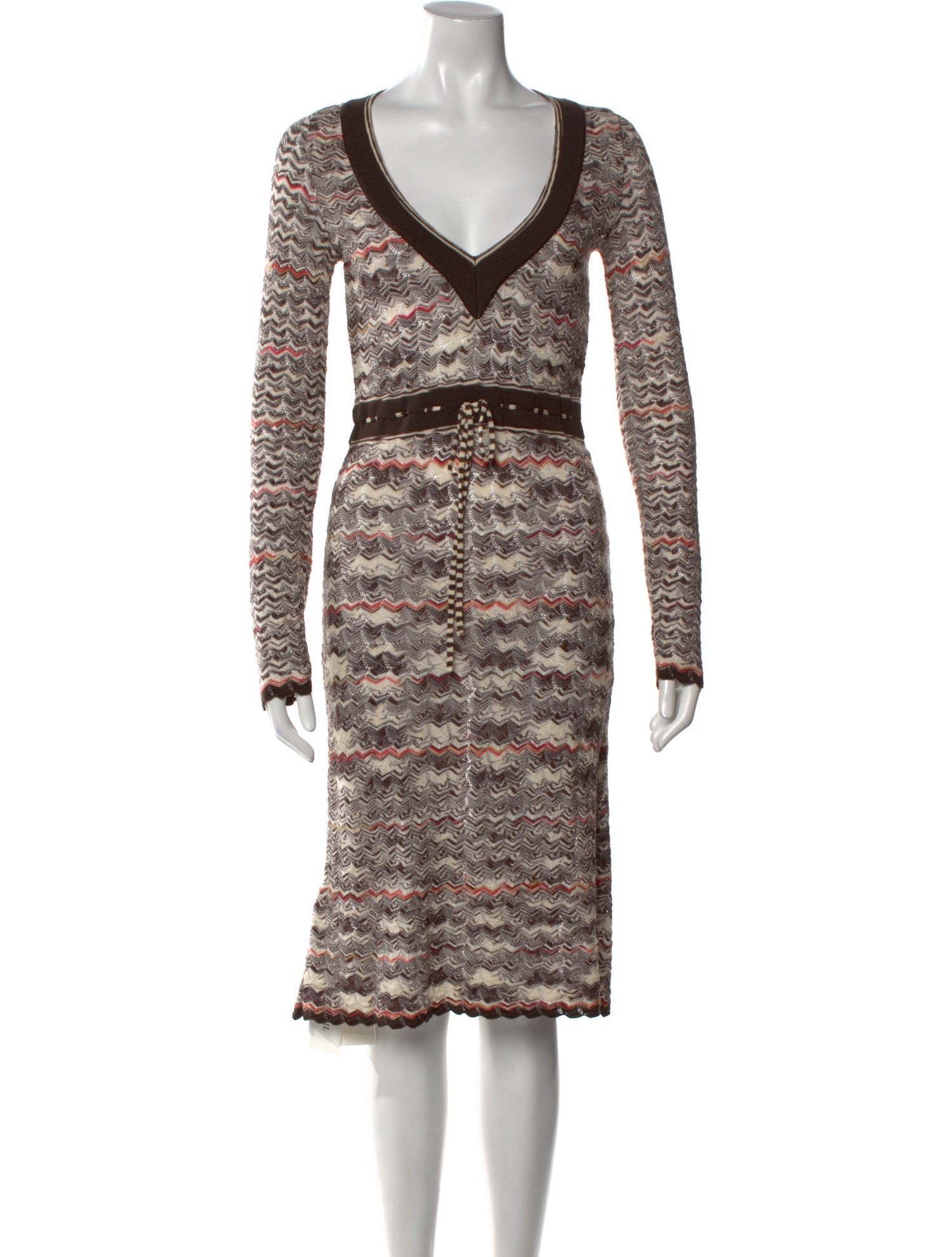Missoni Merino Wool Midi Length Dress