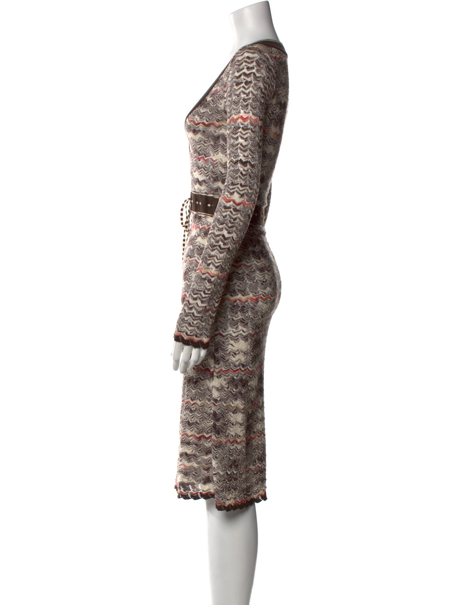 Missoni Merino Wool Midi Length Dress