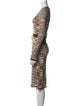 Missoni Merino Wool Midi Length Dress
