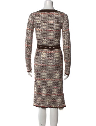 Missoni Merino Wool Midi Length Dress