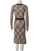 Missoni Merino Wool Midi Length Dress