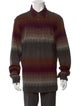 Missoni Striped Collar Polo Sweater