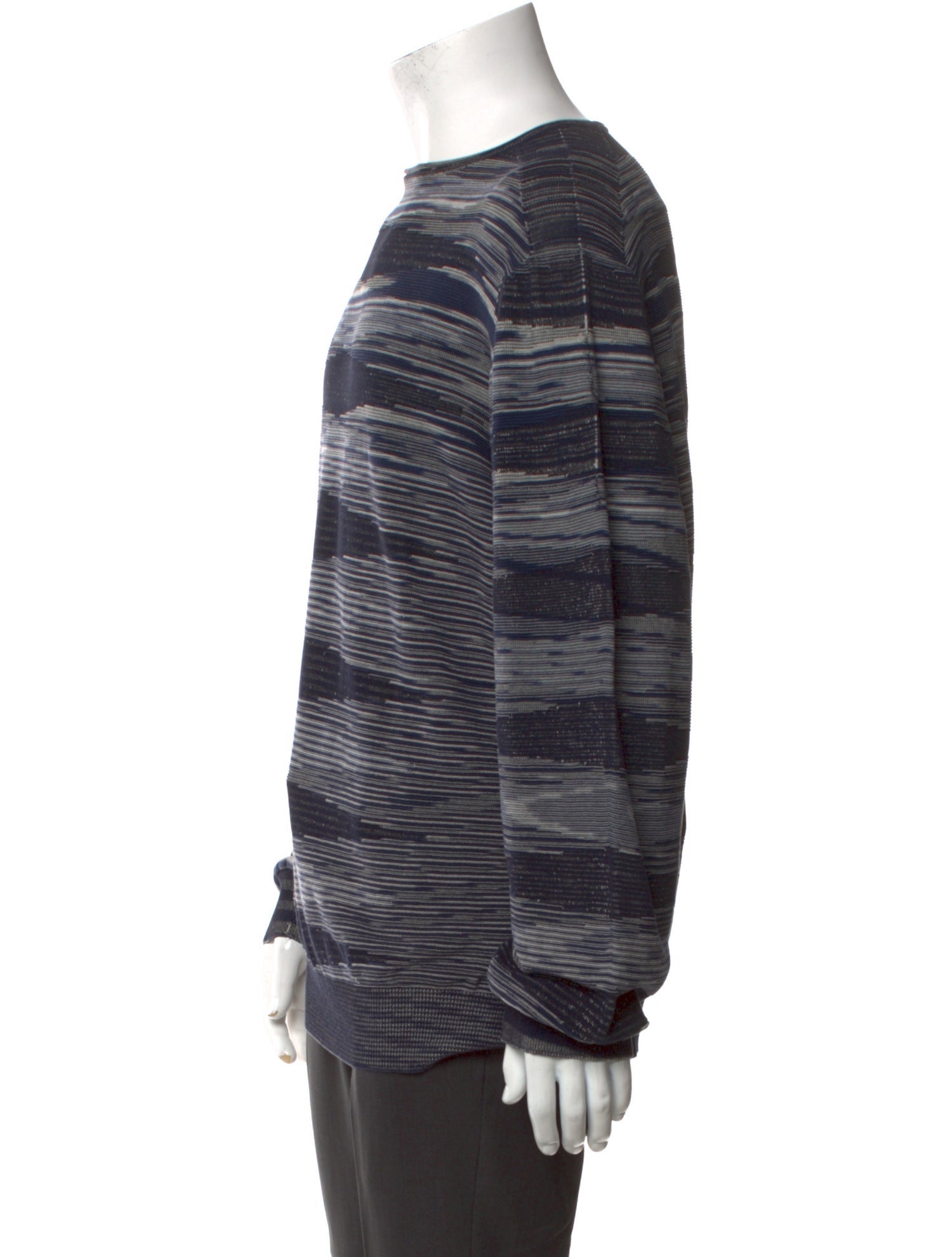 Missoni Striped Crew Neck Pullover