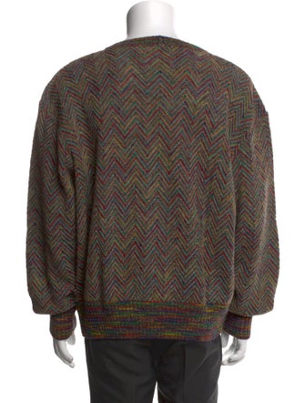 Missoni Crew Neck Long Sleeve Pullover