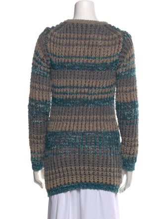 Missoni Striped Scoop Neck Sweater