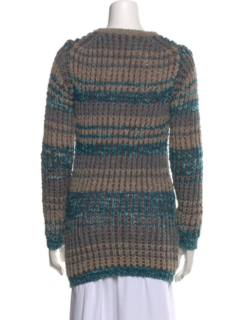 Missoni Striped Scoop Neck Sweater