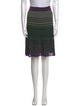 Missoni Striped Knee-Length Skirt