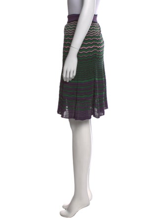 Missoni Striped Knee-Length Skirt