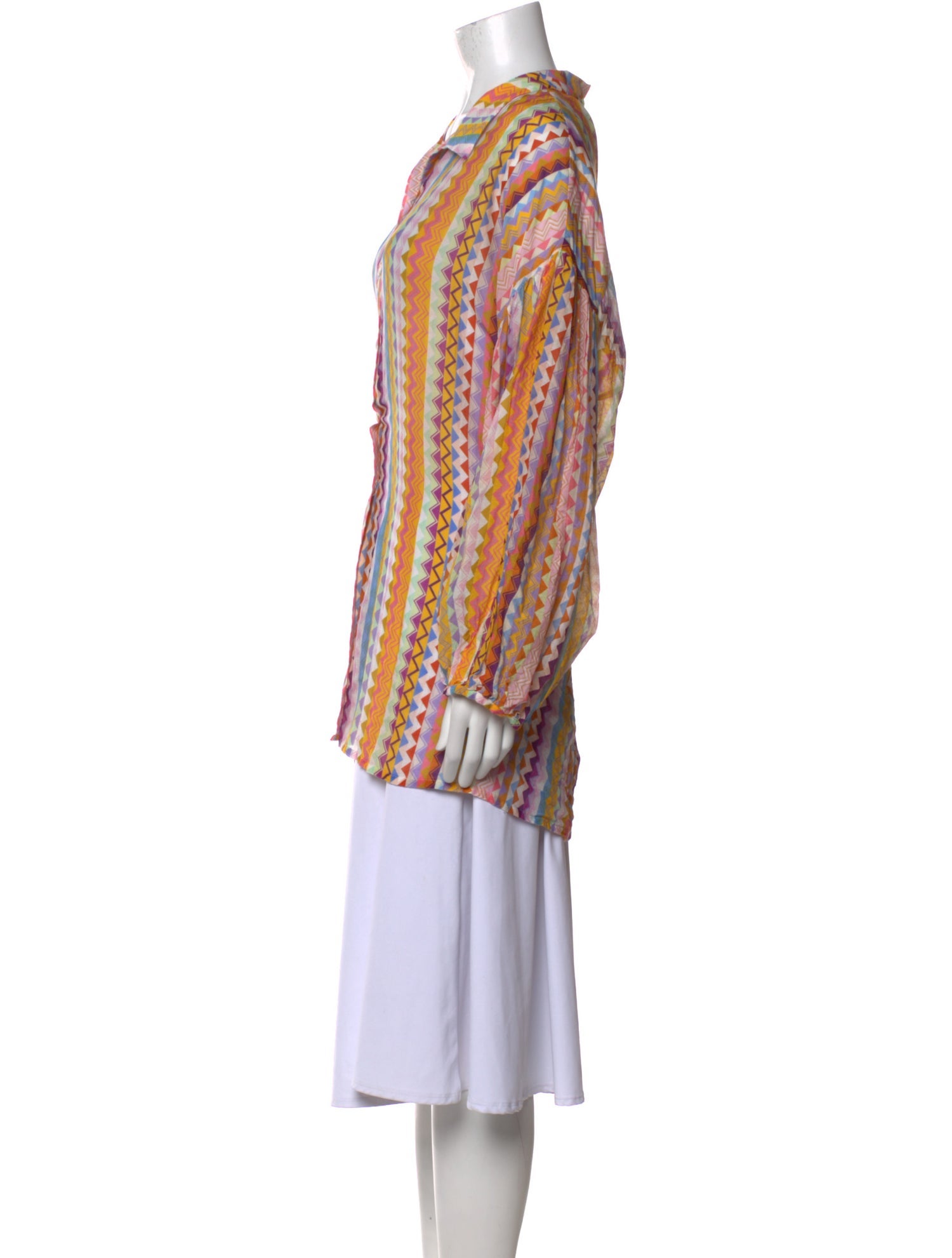 Missoni Striped Long Sleeve Tunic
