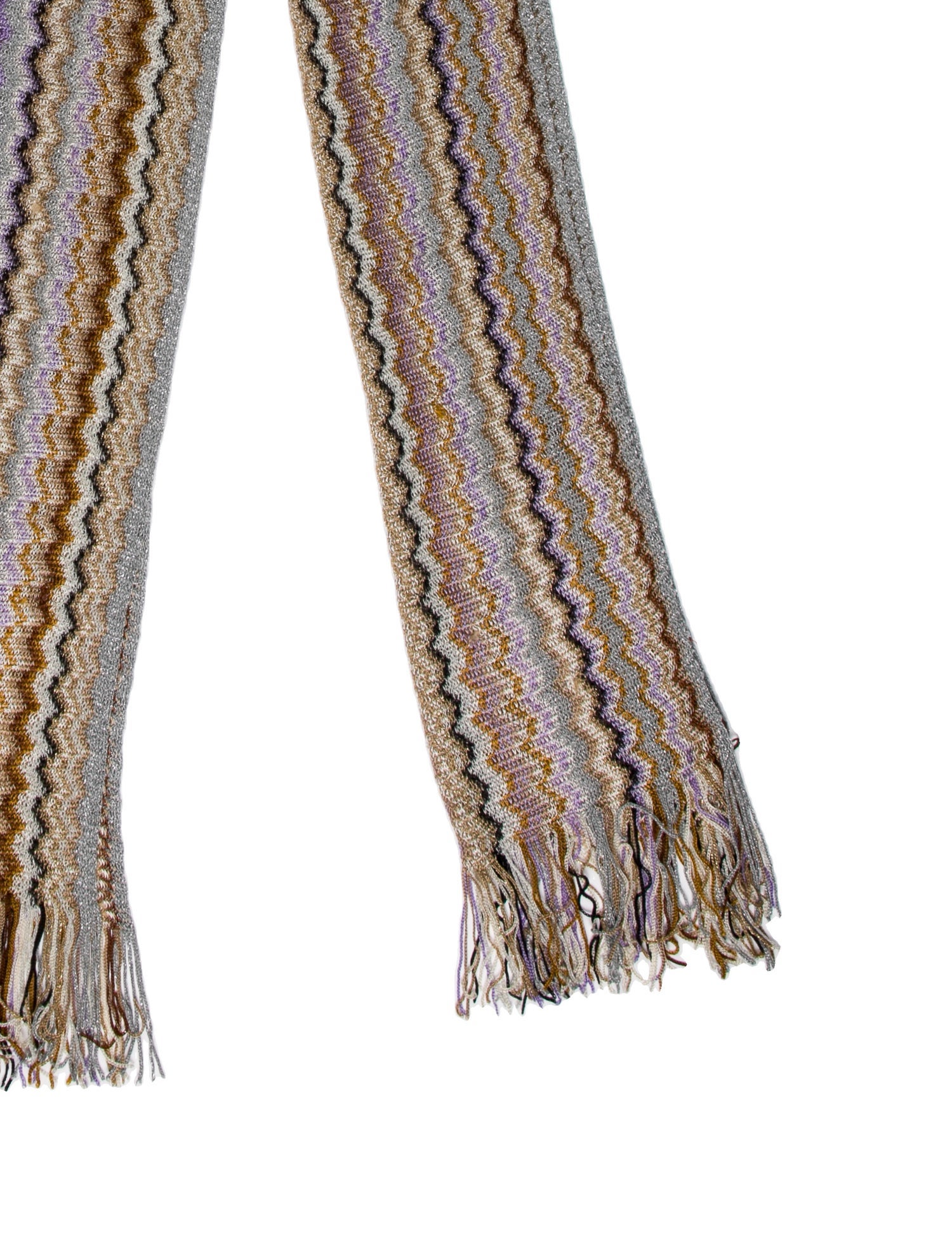 Missoni Acrylic Striped Scarf