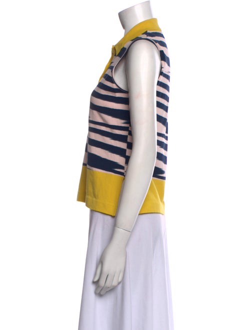 Missoni Striped Sleeveless Polo