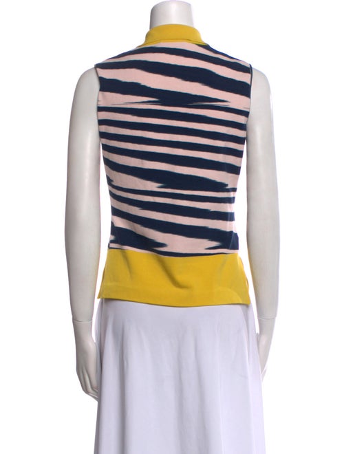 Missoni Striped Sleeveless Polo