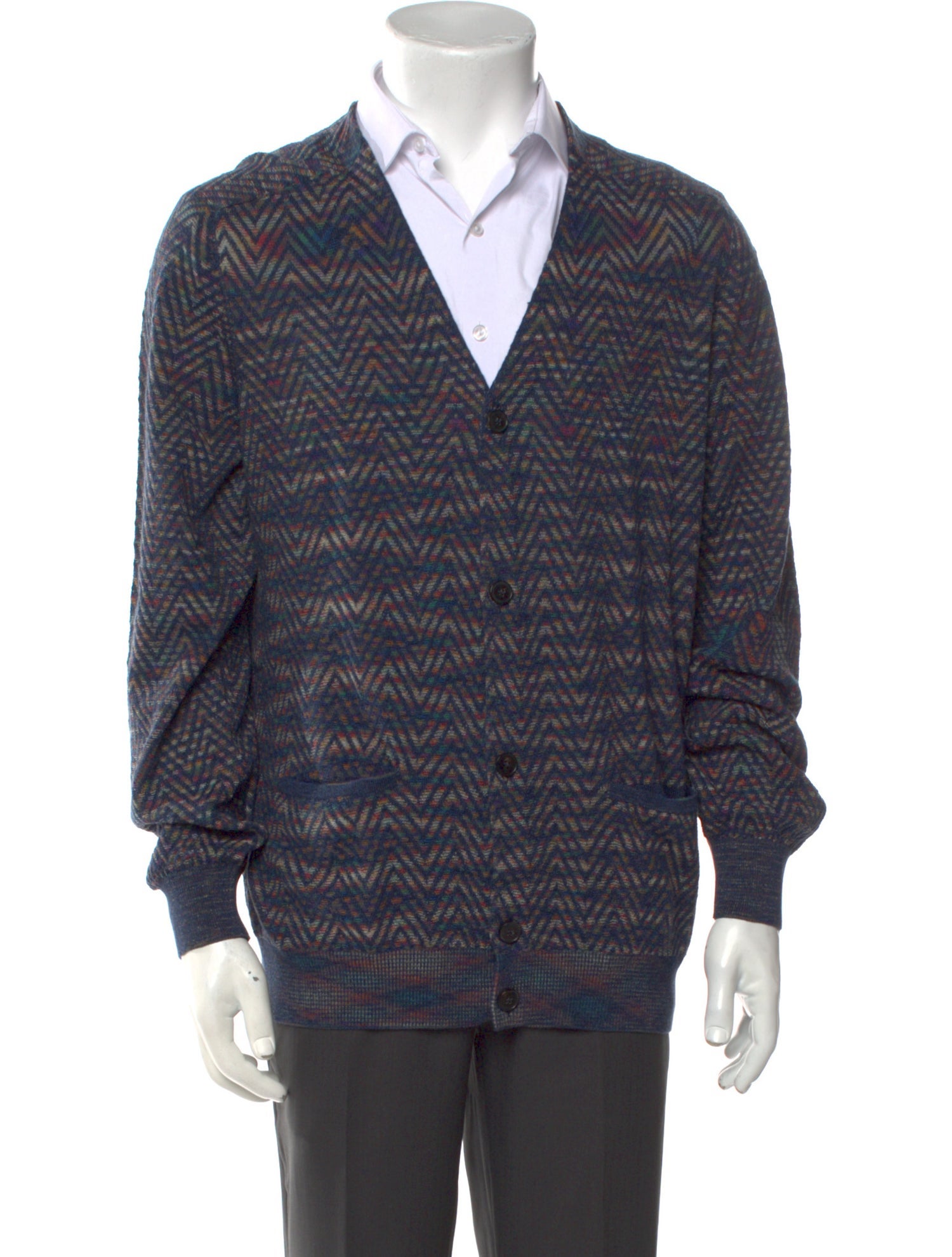 Missoni Printed V-Neck Cardigan