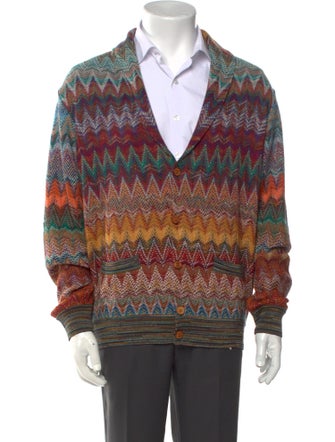 Missoni Striped V-Neck Cardigan