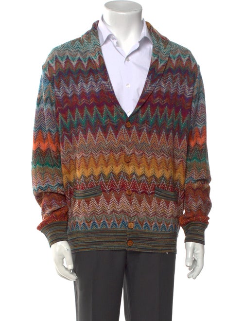 Missoni Striped V-Neck Cardigan