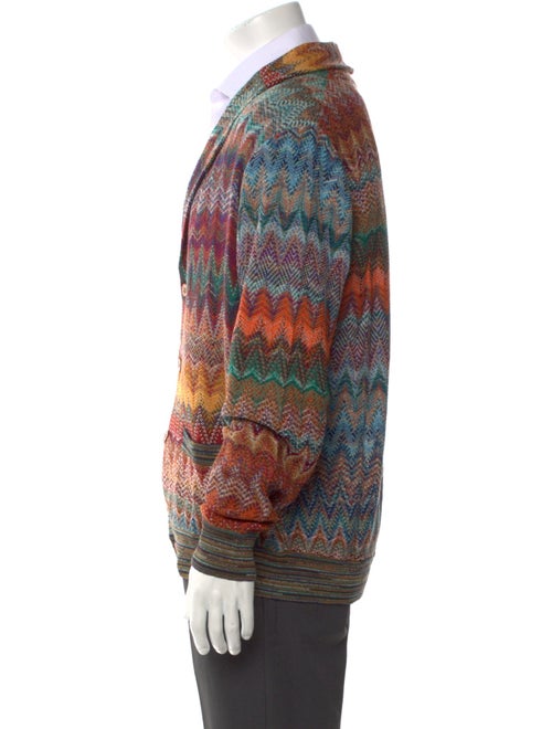 Missoni Striped V-Neck Cardigan
