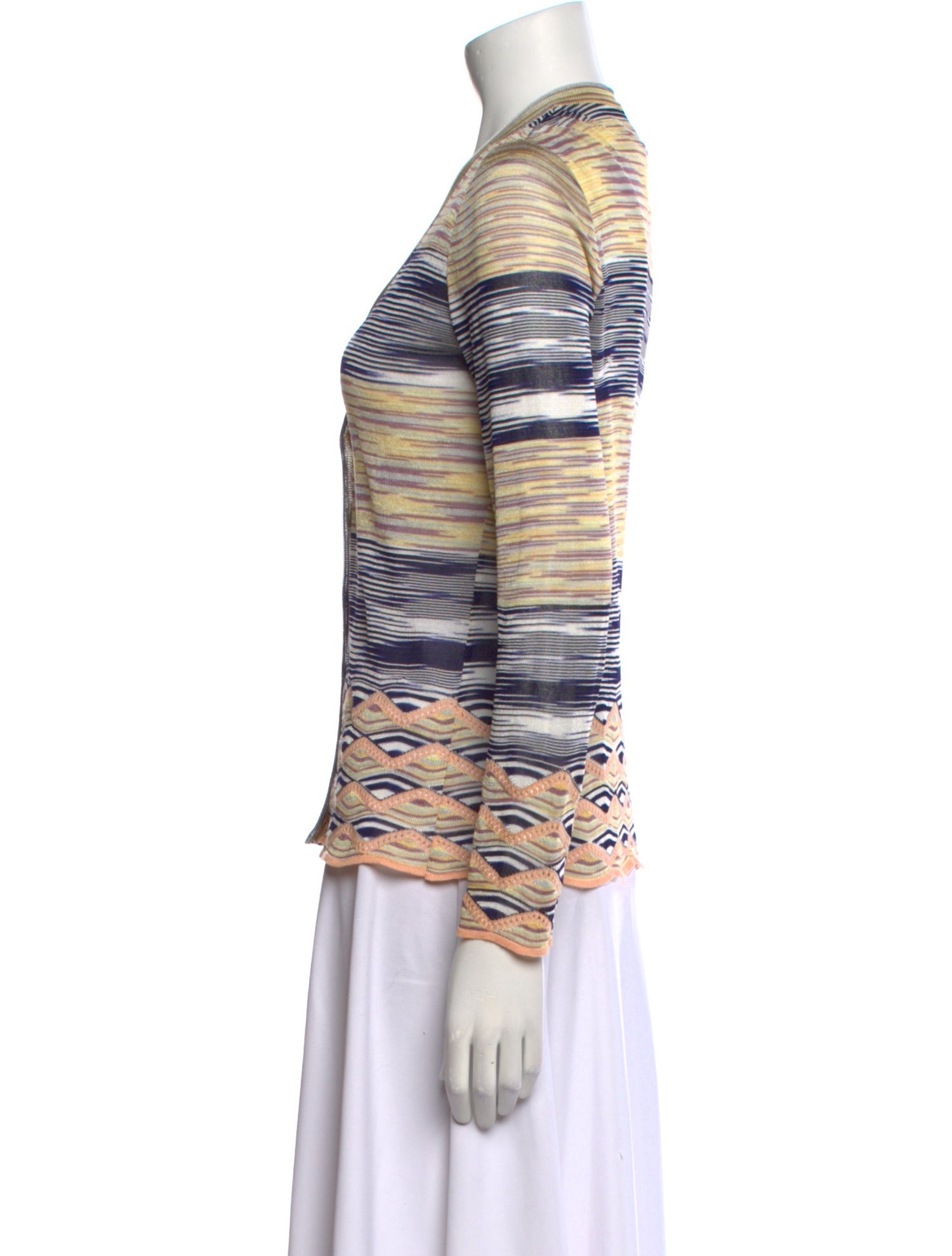 Missoni Printed V-Neck Top