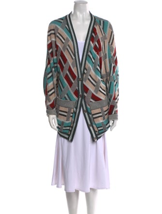 Missoni Striped V-Neck Sweater