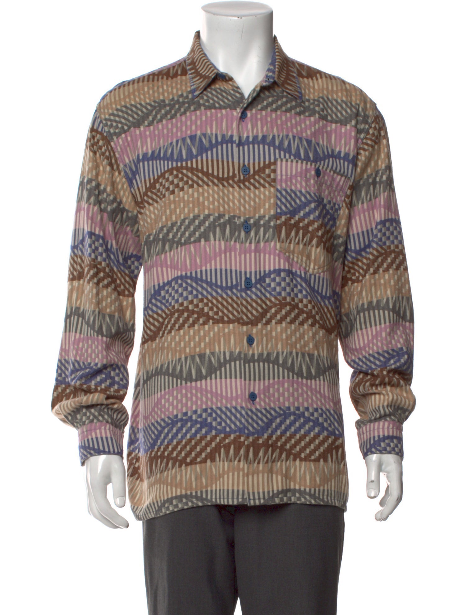 Missoni Printed Long Sleeve Shirt